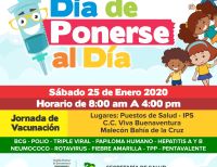 La Alcaldía Distrital de Buenaventura reitera la invitación a jornada de vacunación