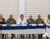 El Ministro de Defensa anunció estrategias para combatir delitos como el hurto y la extorsión en el Distrito de Buenaventura