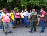 Habitantes de la vía al Bajo Calima tendrán controles sanitarios para mitigar COVID-19