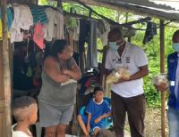 Población vulnerable en cercanías del corregimiento de Córdoba recibió mercados de la Alcaldía Distrital de Buenaventura