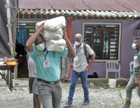 Continúan las entregas de mercados en la zona rural de Buenaventura