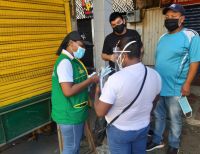 La Alcaldía Distrital de Buenaventura realizó cerco epidemiológico en zona comercial y residencial de Pueblo Nuevo