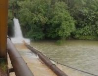 Caída de tubería de 39 pulgadas en el puente de San Cipriano afecta el servicio de acueducto en Buenaventura