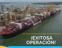 La Sociedad Portuaria Buenaventura inició agosto ateniendo dos buques Post Panamax