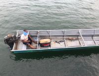 La Armada de Colombia rescató a dos pescadores quienes quedaron a la deriva en aguas del pacífico nariñense