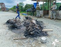 La Armada de Colombia hace presencia en Sabaletas luego de incursión de un grupo armado ilegal