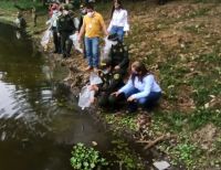 Aniversario de la Policía Nacional se celebró en la Laguna de Sonso