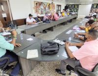 Alcalde Distrital, Secretario y representantes de los sindicatos revisaron avances de acuerdos en materia de educación