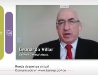 Leonardo Villar fue elegido nuevo Gerente general del Banco de la República