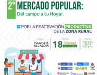 El viernes 18 de diciembre se realizará en Buenaventura el Segundo Mercado Popular "Del Campo a tu Hogar"