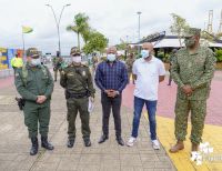 La Fuerza Pública en Buenaventura capturó a 7 personas, de las cuales son presuntos miembros del grupo delincuencial organizado banda La Local