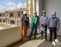 Se realizó recorrido por las obras del Centro Náutico Pesquero (CNP) del SENA en Buenaventura