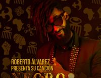 Roberto Álvarez presenta su canción, Negro