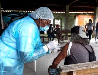 Comunidad de los corregimientos de La Bocana, Juanchaco, Ladrilleros, recibió la vacuna contra la COVID-19