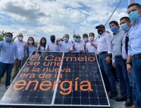 El presidente de la República, Iván Duque Márquez, visita Celsia Solar El Carmelo, la granja que suma energía limpia para la reactivación de Colombia