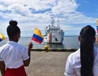 Tras cinco meses de navegación, el Buque Oceanográfico ARC ‘Providencia’ zarpa del pacífico colombiano