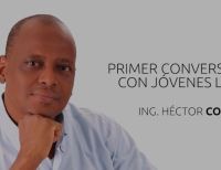 Héctor Copete realizó en Buenaventura el primer conversatorio juvenil