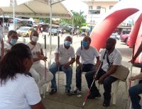 Se conmemoró el Día Internacional del Bastón Blanco en Buenaventura