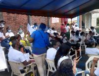 Madres comunitarias en Buenaventura realizaron protesta en las instalaciones del Instituto Colombiano de Bienestar Familiar