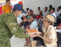 950 familias fueron beneficiadas con la entrega de ayudas humanitarias en el Charco, Nariño