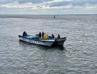 Fueron rescatados tres pescadores que se encontraban a la deriva en el pacífico nariñense