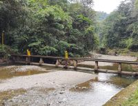 Un llamado a hacer uso racional del agua hace la SAAAB por la persistencia de la sequía en la bocatoma del río Escalerete