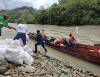 Misión humanitaria de la Defensoría del Pueblo atendió confinamiento de comunidades en Nóvita, Chocó