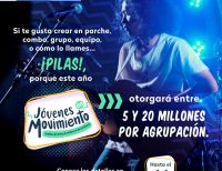 Regresa Jóvenes en Movimiento: programa para apoyar a jóvenes, artistas y gestores culturales del país