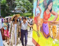 En Buenaventura se entregó el mural Reconocimiento, Memoria y Tradición