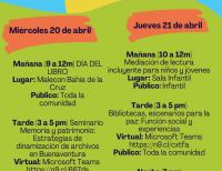 La Semana de la Lectura se tomó a Buenaventura en conmemoración del Día del Idioma