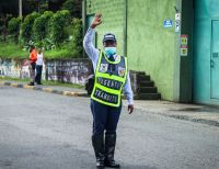 Personal operativo de Tránsito en Buenaventura garantiza libre movilidad para elecciones presidenciales en segunda vuelta