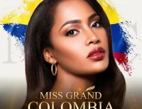 Mathilde Lina López inicia su participación en el certamen de belleza Miss Grand Colombia