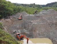 La Fuerza Pública propinó un duro golpe contra la minería ilegal en zona rural de Buenaventura