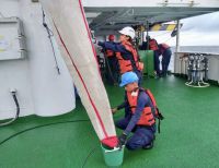 Con éxito finalizó la XXV expedición del Crucero Oceanográfico ERFEN