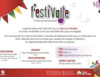 A ritmo de Festivalle, la Casa del Valle en Bogotá vivirá una gran jornada cultural con exposición fotográfica y lanzamiento de libro