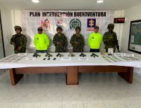 La Fuerza Pública capturó a 8 presuntos integrantes de las disidencias de las Farc en zona rural de Buenaventura
