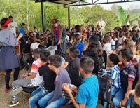 Sonrisas y momentos inolvidables vivieron los niños y niñas de la vereda El Chontaduro en Cali