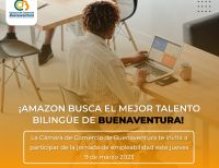 Oportunidades de Empleo Bilingüe para Buenaventura Amazon, una de las empresas más destacadas a nivel mundial en tecnología; realizará la primera feria empresarial