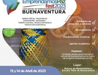 La Cámara de Comercio de Buenaventura, te invita al 1er Encuentro de Emprendimientos Culturales EMPRENDAMOS PAZ Fest 2023