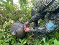 Fue destruido un artefacto explosivo en Cabeceras, Litoral del san Juan, en el departamento del Chocó