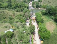 En 42 % avanzan las obras de instalación del puente metálico de El Alambrado sobre el río La Vieja, en el norte del Valle del Cauca