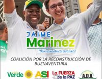 “No es un capricho, es pasión por servirle a la gente”: Jaime Marínez oficializó su candidatura a la Alcaldía Distrital de Buenaventura