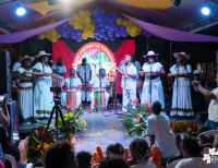 Con sabor a tradición se vivió el lanzamiento del XXXIII Festival Folclórico del Pacífico en Puente Nayero