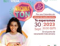 Vacuna contra el VPH ahora para niños y niñas de 9 años, el sábado 30 de septiembre de 2023 en la Gran Vacunatón