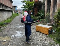 Equipo del programa de ETV adelanta fumigaciones y trabajos de prevención en algunos sectores de Buenaventura