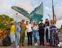 El monumento a las ballenas más grande del mundo está en Buenaventura