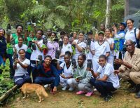 Más de 30 estudiantes de colegios públicos y privados participan en Campaña Ambiental Siembratón