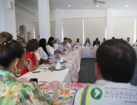 Educación, generación de empleo y trabajo articulado con gremios, también son apuestas de la Gobernadora en Buenaventura