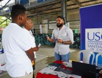 Estudiantes de Buenaventura participaron masivamente de la Feria Universitaria del ICETEX