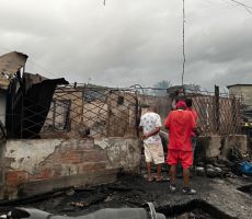 La Alcaldía Distrital de Buenaventura atendió emergencia en el barrio Olímpico tras incendio en el sector